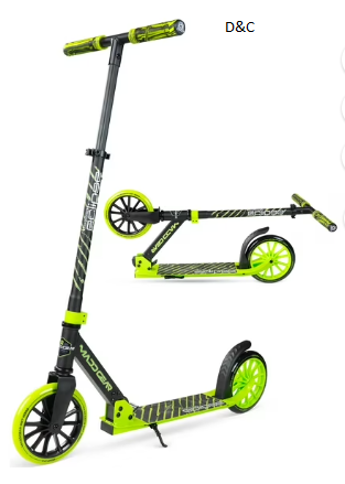 Madd Gear Eclipse Commuter 200mm Wheels Scooter – Great for Kids and Adults, Green
