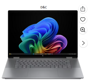 HP OmniBook X Laptop Computer 16″ 3K Touch Screen AMD Ryzen AI 7 32 GB memory;1