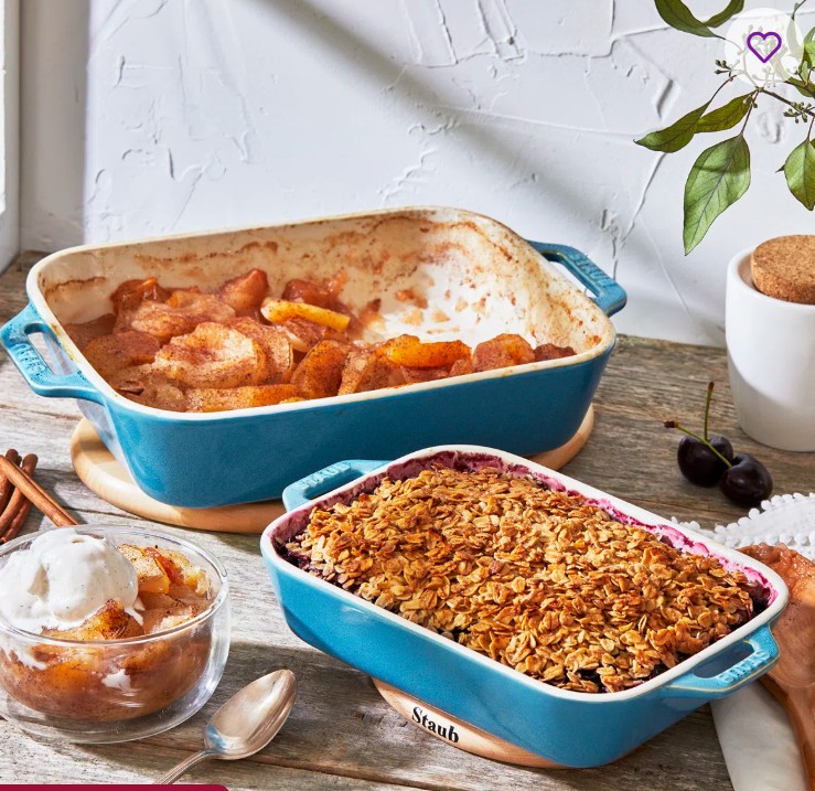 Ceramique Rectangular Baking Dish Set 2 Piece