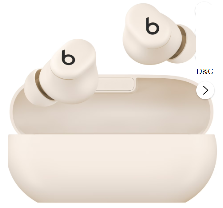 Beats Solo Buds Bluetooth Earbuds- Ivory