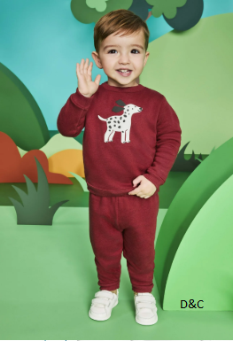 Garanimals Baby Boys’ Fleece Jogger Pants, Sizes 6M-24M