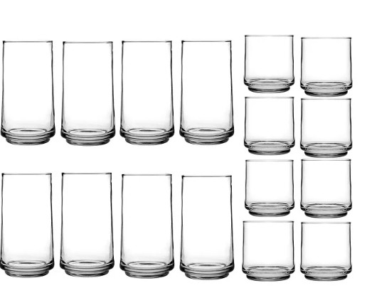 16 Piece Finland Drinkware Set