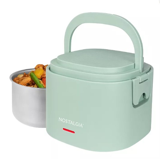 Nostalgia Electrics 20 oz. Portable Heated Lunch Box