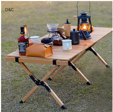 Outdoor Folding Wood Picnic Table (3 or 4 FT)