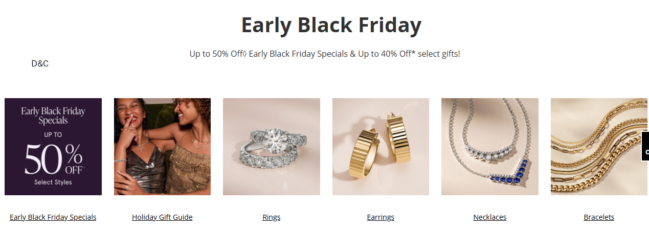 Zales 💎 early Black Friday