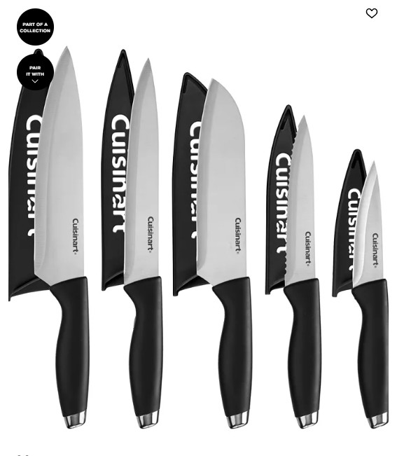 10-Piece Cutlery Set with Stainless Steel End Caps