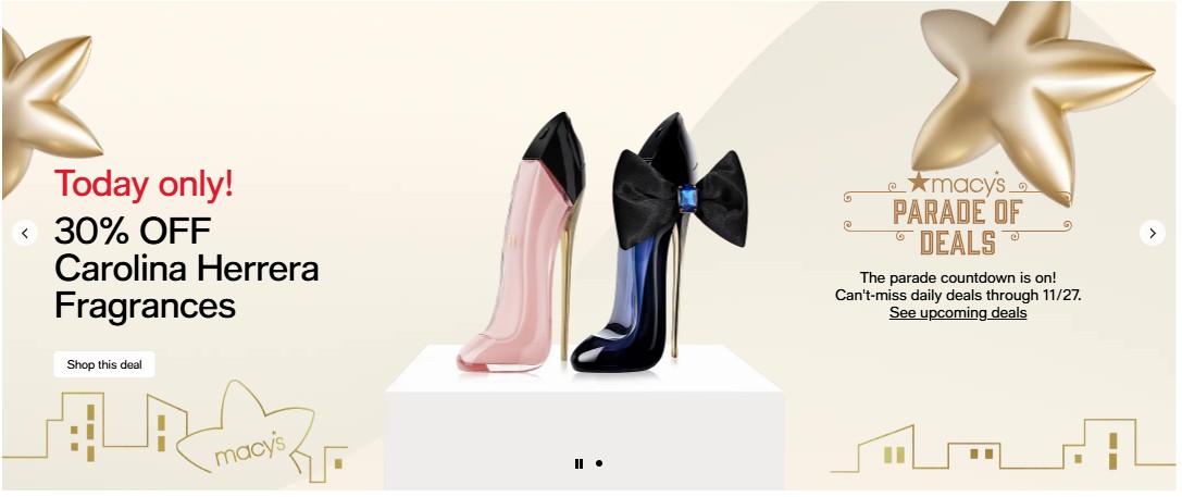 MACY’S Fragranace Sale! 40% – 50% OFF!!