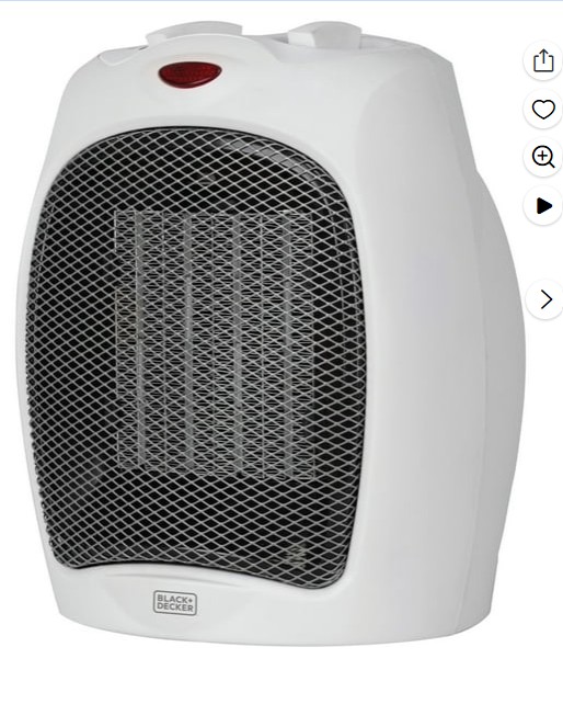 Black+Decker Portable Ceramic 1500W Space Heater