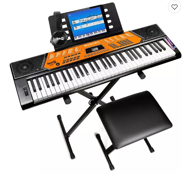 RockJam 61-Key Keyboard Super Kit