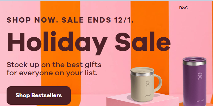 Hydro Flask holiday sale is livePremium corporate gift ideas 💡
