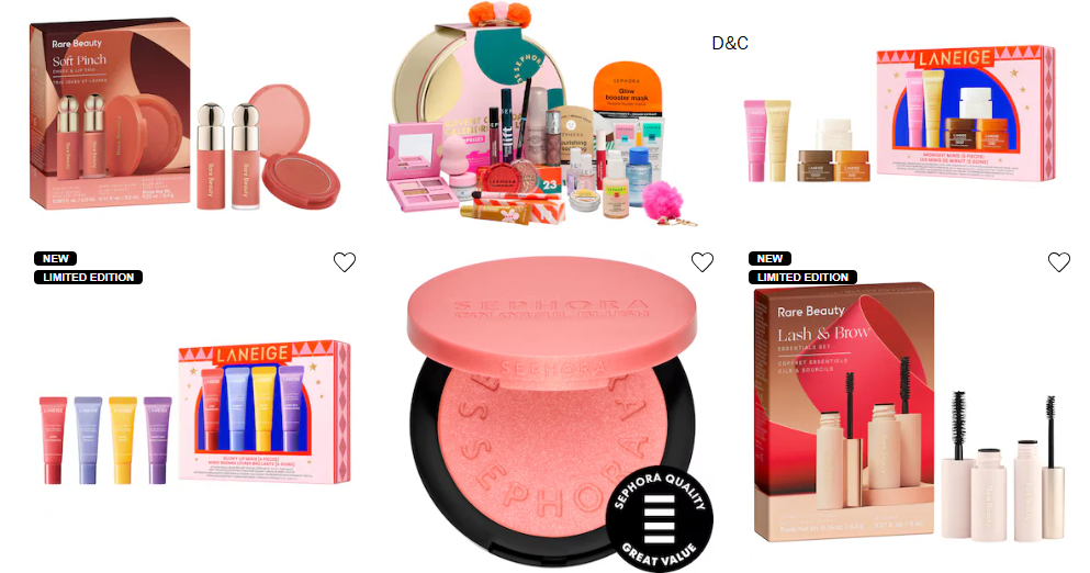 Sephora Black Friday saleLimited edition collections