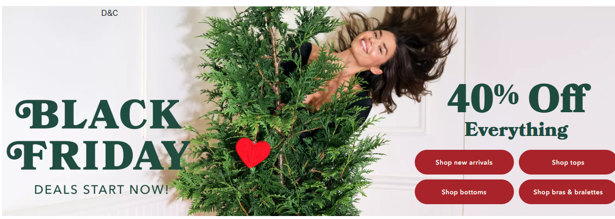 AERIE/American Eagle Black Friday is live!!!40% OFF EVERYTHING!!