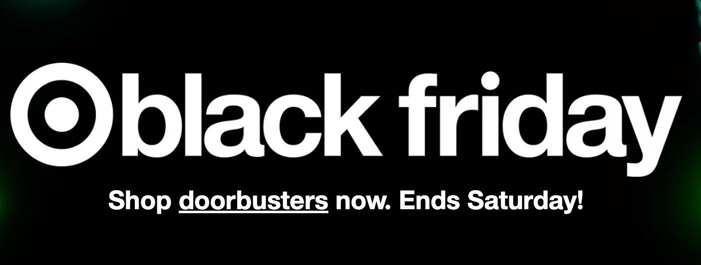 Target Black Friday is Live with doorbusters