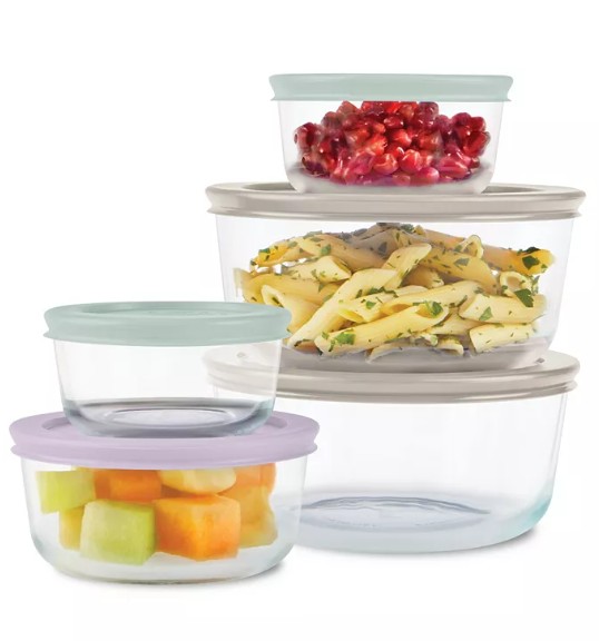 Simply Store 10-Pc. Glass Storage Set