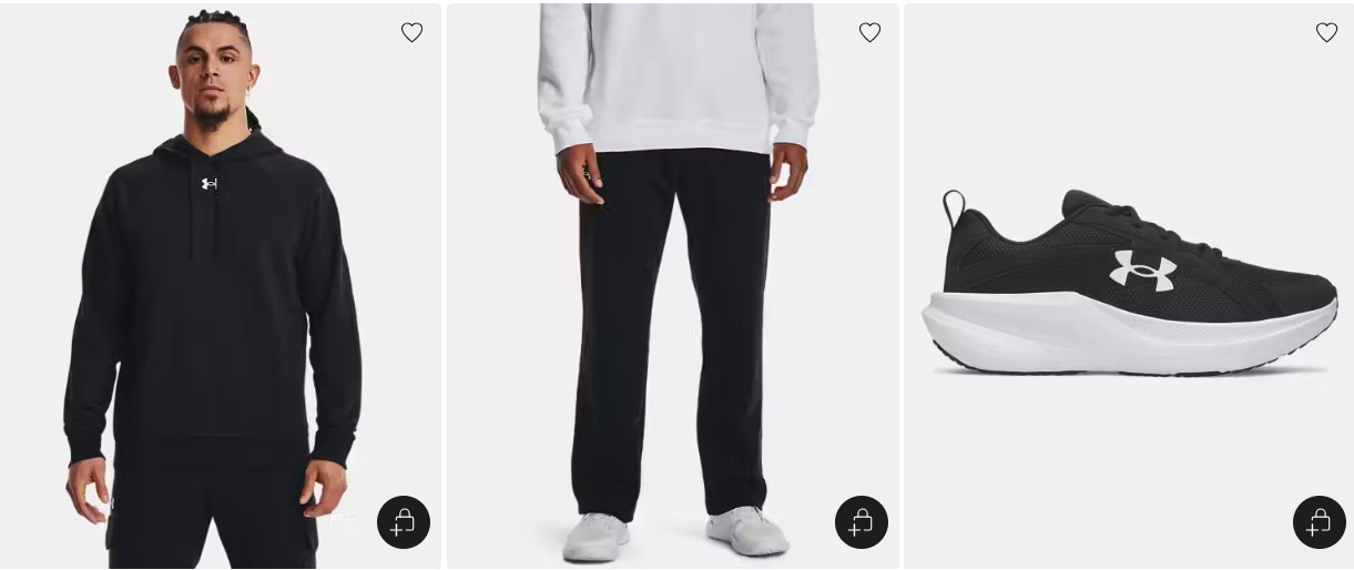 Under Armour: 30-40% + 10% Off Black Friday Sale (Codes CHEATCODE+EXTRA10)