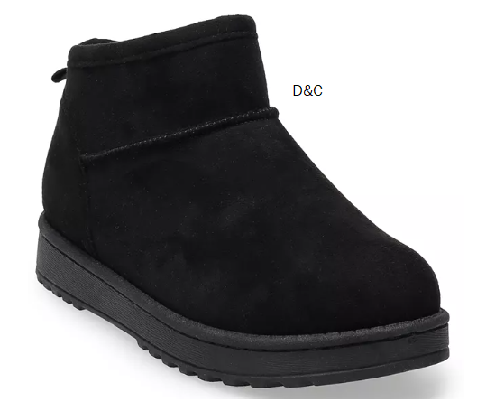 SO® Lupita Women’s Cozy Mini Boots