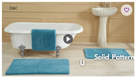 Loida Bath Rug (Set of 2)