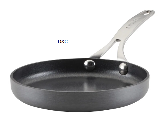 Anolon Hard Anodized Nonstick Mini Skillet Frying Pan, 6.25 Inch – Dark Gray