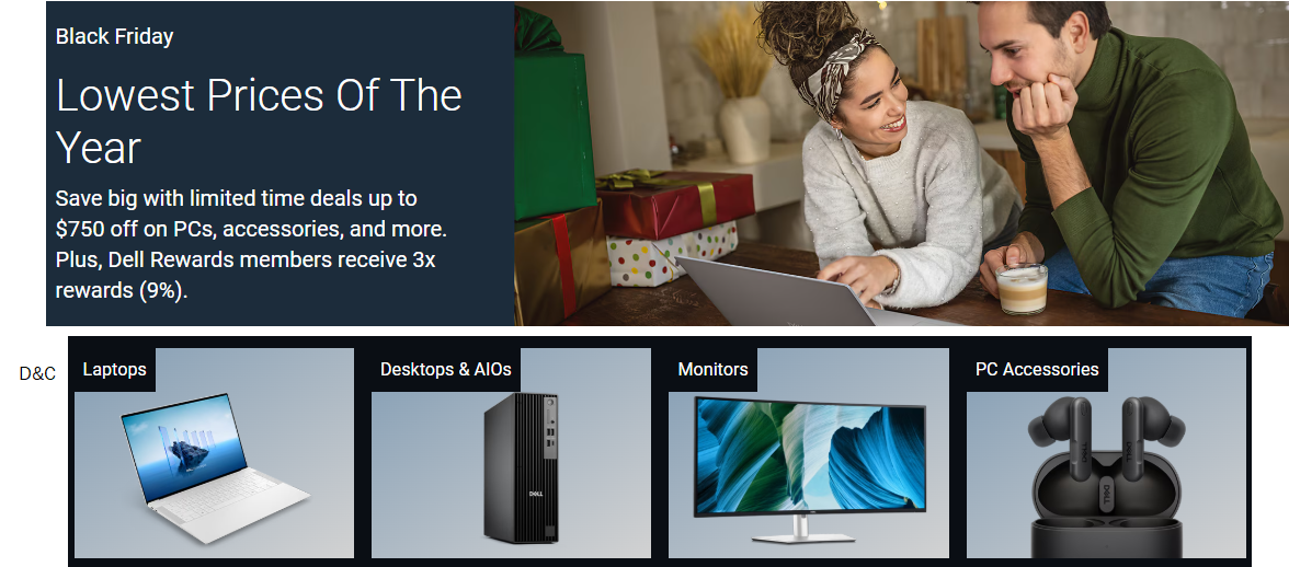 Dell Black Friday deals are live
