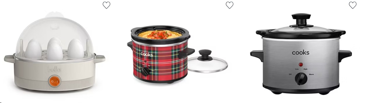 BELLA Small Kitchen Appliances as low as $10!