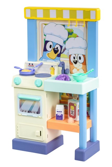 Bluey Cook With Chef Bluey Kitchen Playset