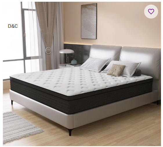 Medium Pocket Spring Hybrid Mattress with CertiPUR-US Certified Foam