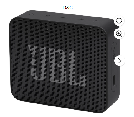JBL Go Essential 2 – Portable Waterproof Speaker – Black