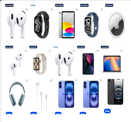 Apple Products for gifting.