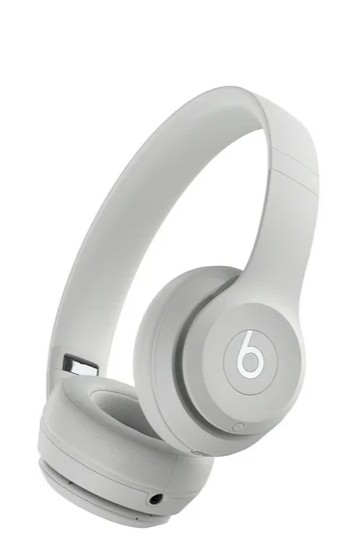 Beats Solo4 Wireless Headphones – On-Ear Wireless Headphones – Drenched Gray