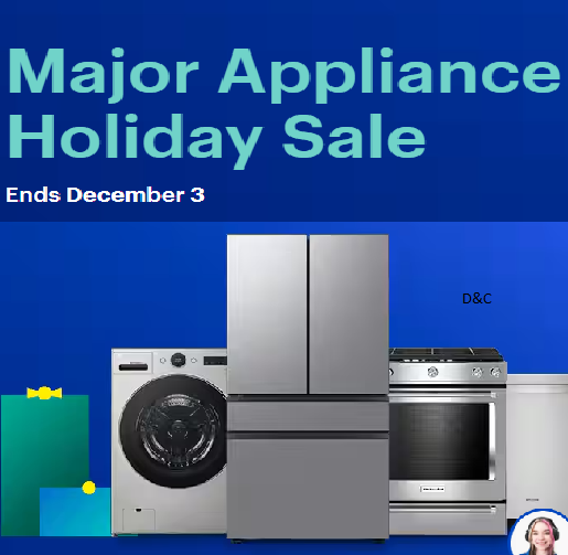 Major Appliance Deals at BestBuy