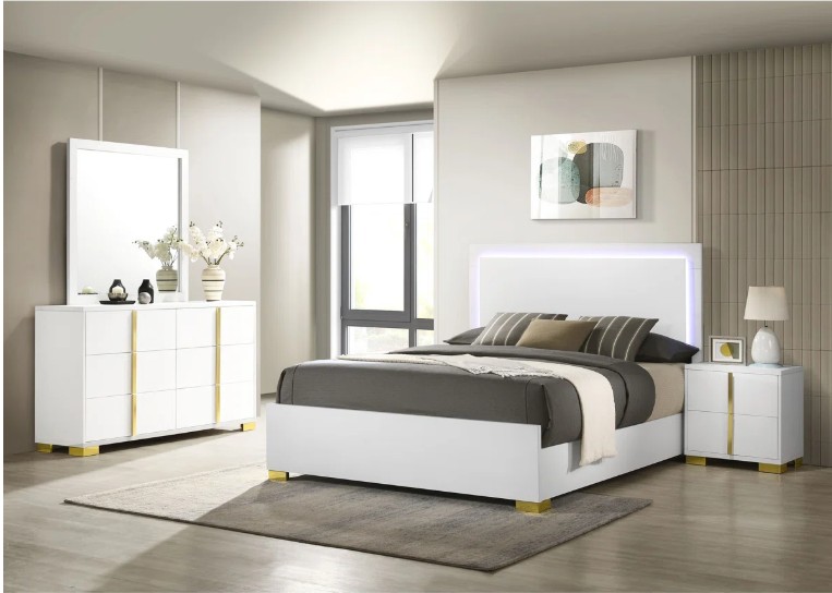 Sabrielle 5-piece Queen Bedroom Set White