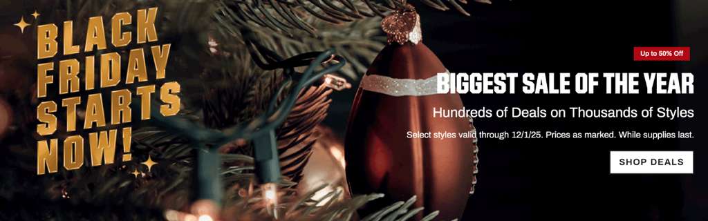 Dicks Sporting Goods Black Friday Sale: Up to 50% Off Select Style