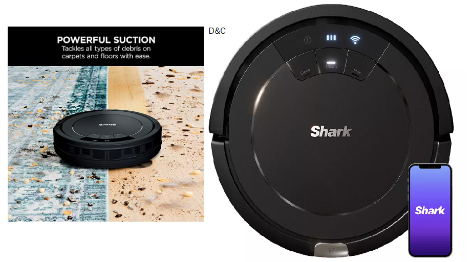 Shark® ION Wi-Fi Connected Multi-Surface Robot Vacuum (RV754)