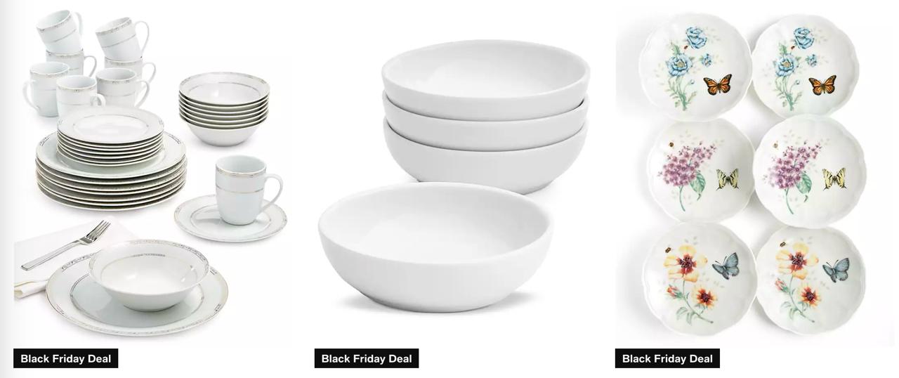 Macy’s Dining & Entertaining Black Friday Deals