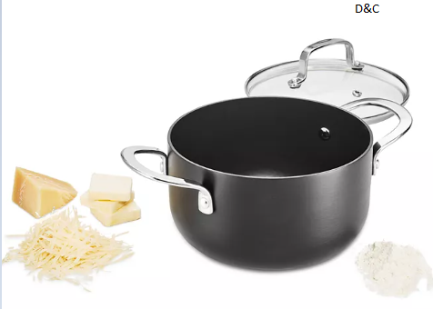 The CellarHard-Anodized Aluminum 2.5-Qt. Covered Sauce Pot