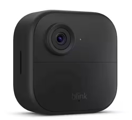 Outdoor 4-Wireless Battery Smart Home Security Camera System with 1-Camera, up to 2-Year Battery Life (Black)