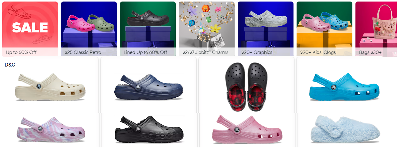 Crocs Black Friday doorbuster!!! $25 classics!