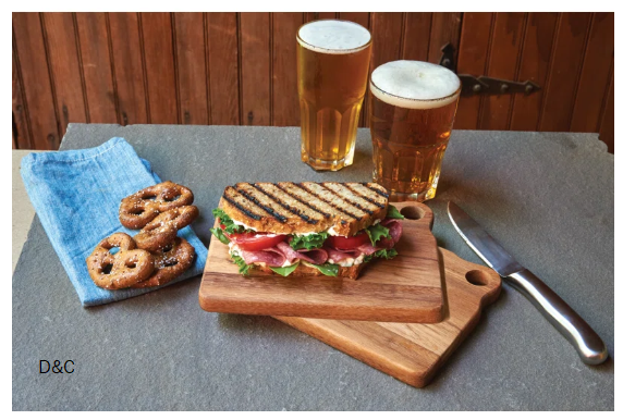 Gourmet 2-Piece Acacia Wood Cutting Board Set (Set of 2)