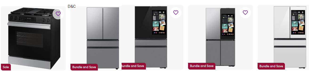 Samsung Bespoke Appliances