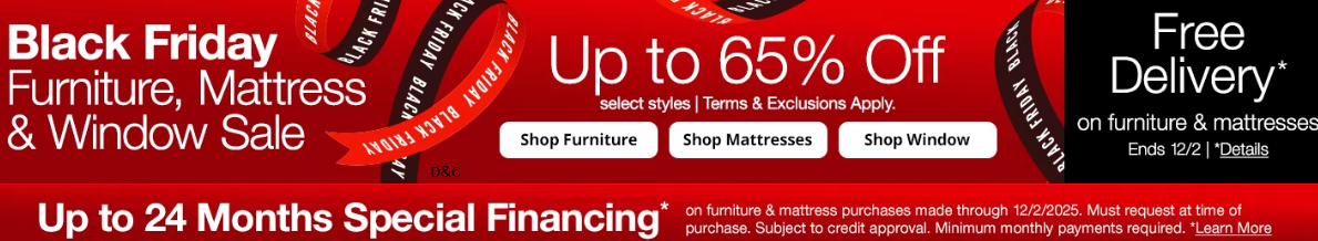 JCPenny Home Furniture on sale