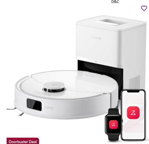 Roborock Q10 X5+ Robot Vacuum and Mop, Self-Emptying, 10,000Pa Suction, Obstacle Avoidance roborock Q10X5+