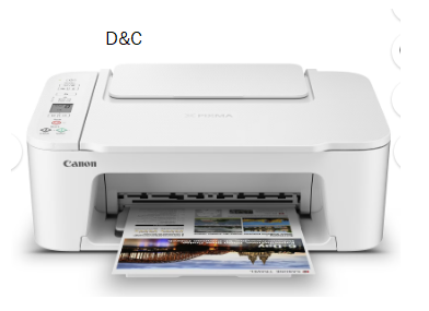 Canon PIXMA TS3722 All-In-One, Wireless Inkjet Printer for Home Office