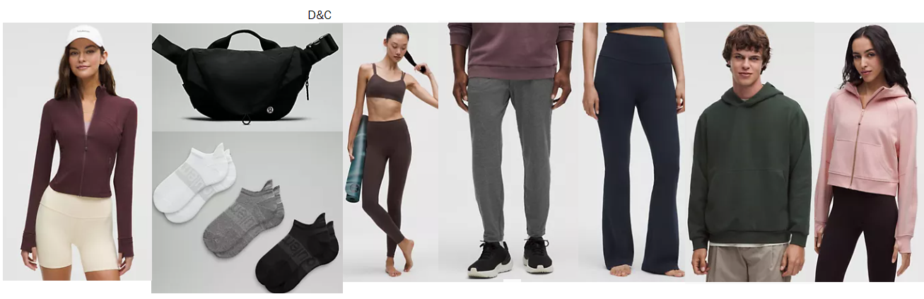 Lululemon up to 40% off 500+new styles added !!!
