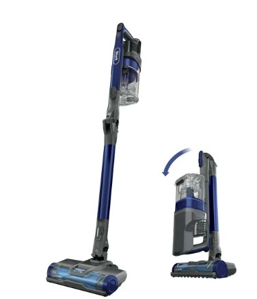 Shark Pet Pro Cordless Stick Vacuum, Carpet & Hardfloors, PowerFins Self-Cleaning Brushroll, MultiFLEX Wand, HEPA Filtration, 40 Mins Run Time, IZ340H Blue