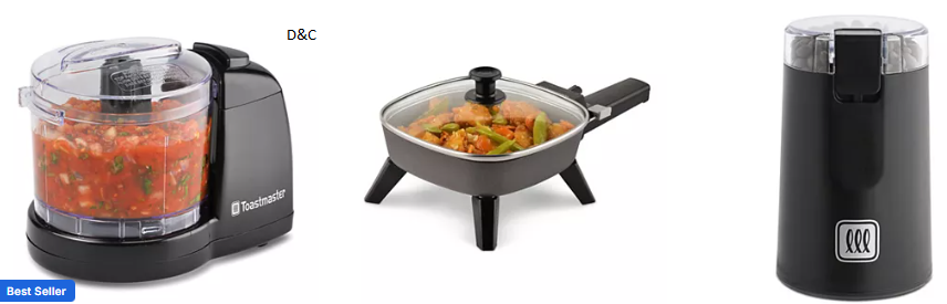 Ends tonight!! $8 (Reg: $24.99) Toastmaster Kitchen Appliances