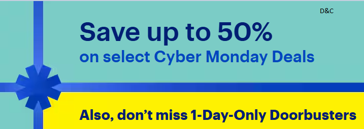 BestBuy Save up to 50%on select Cyber MondayDeals