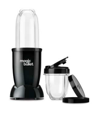 Magic Bullet Essential Blender with To-Go Lid – All Black
