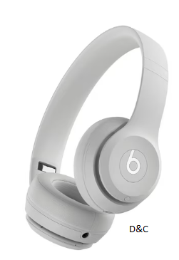 Beats Solo4 Wireless Headphones – On-Ear Wireless Headphones – Drenched Gray
