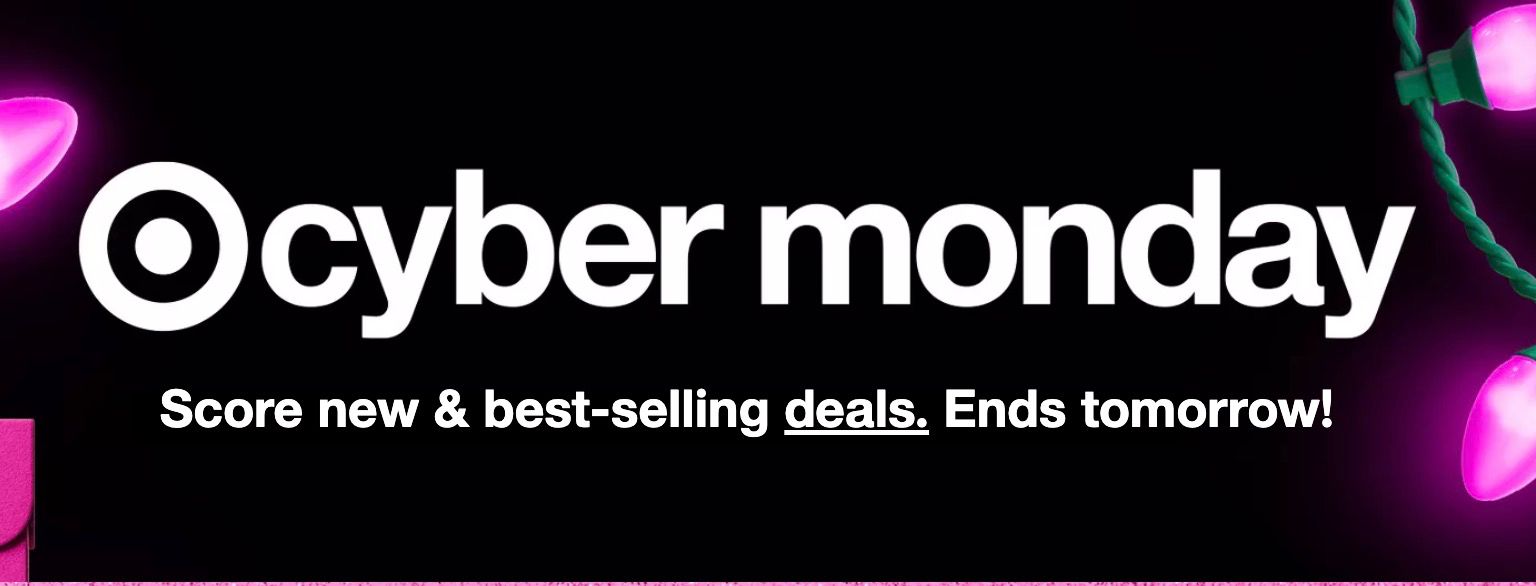 Target Cyber Monday Sale Live Now!