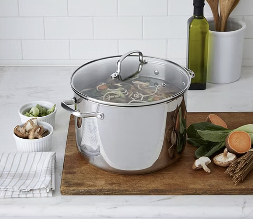 Cooks Stainless Steel 10-qt. Stockpot